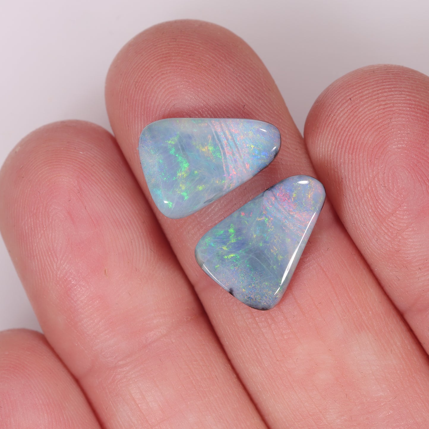 Boulder Opal Pair 7.18cts 27812