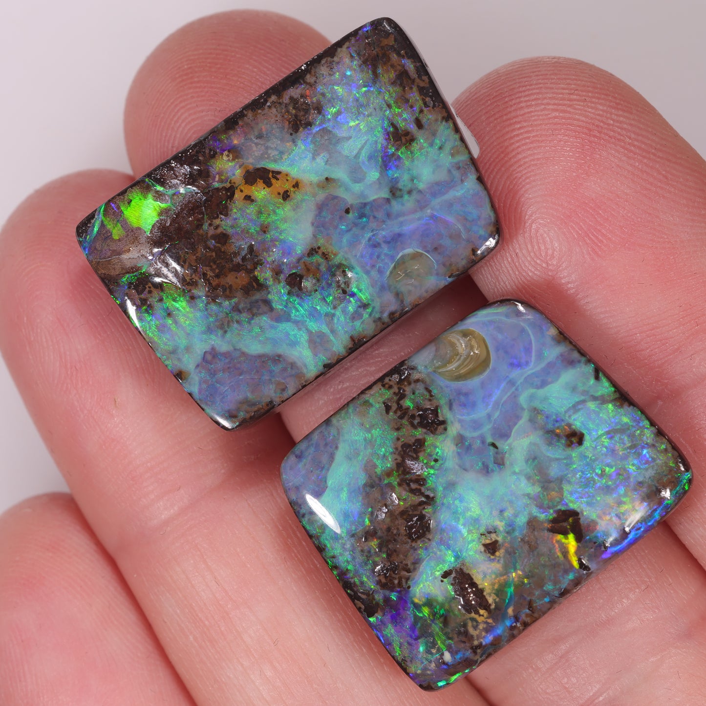Boulder Opal Pair 54.26cts 21206