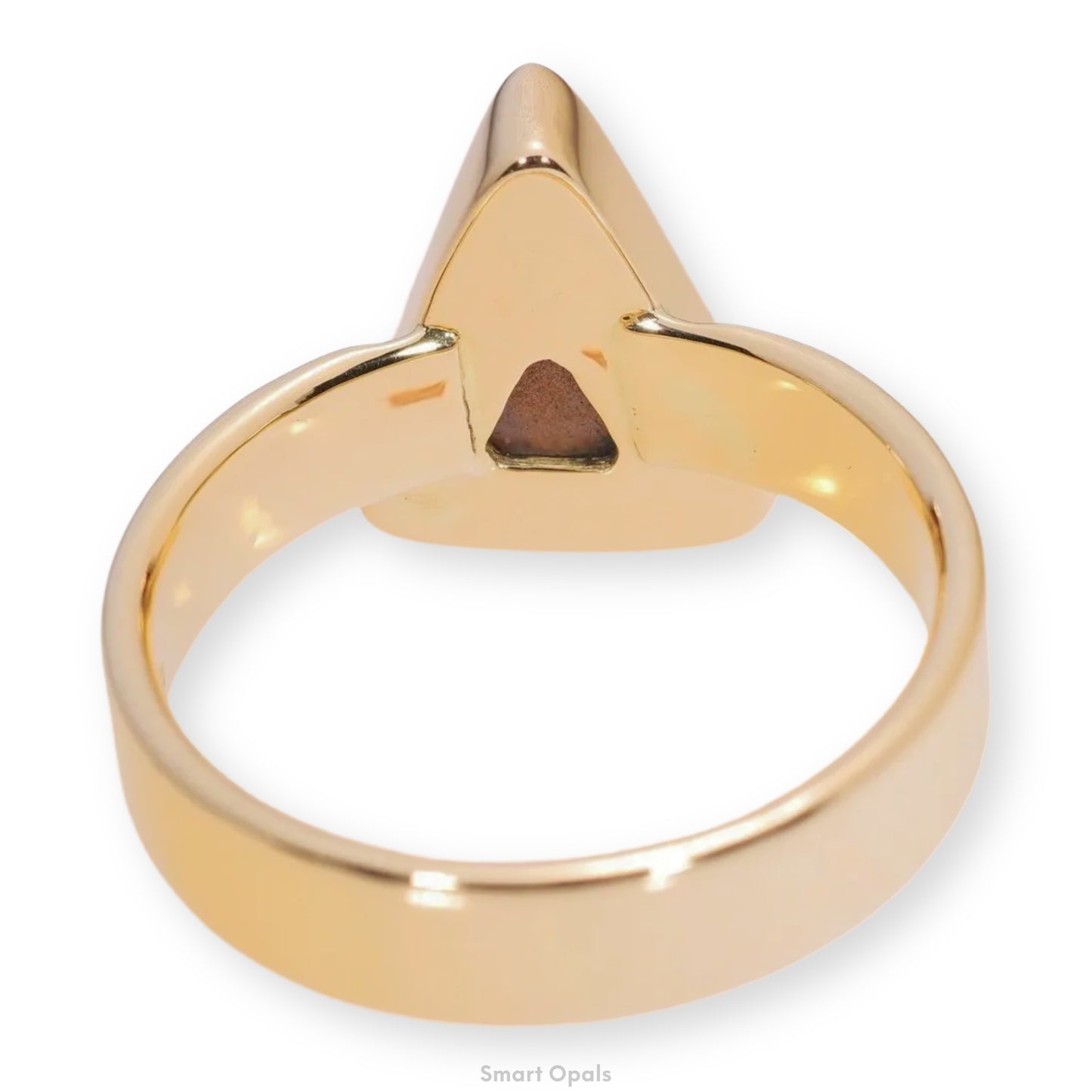 Atoll Boulder Opal 18K Gold Ring 21302