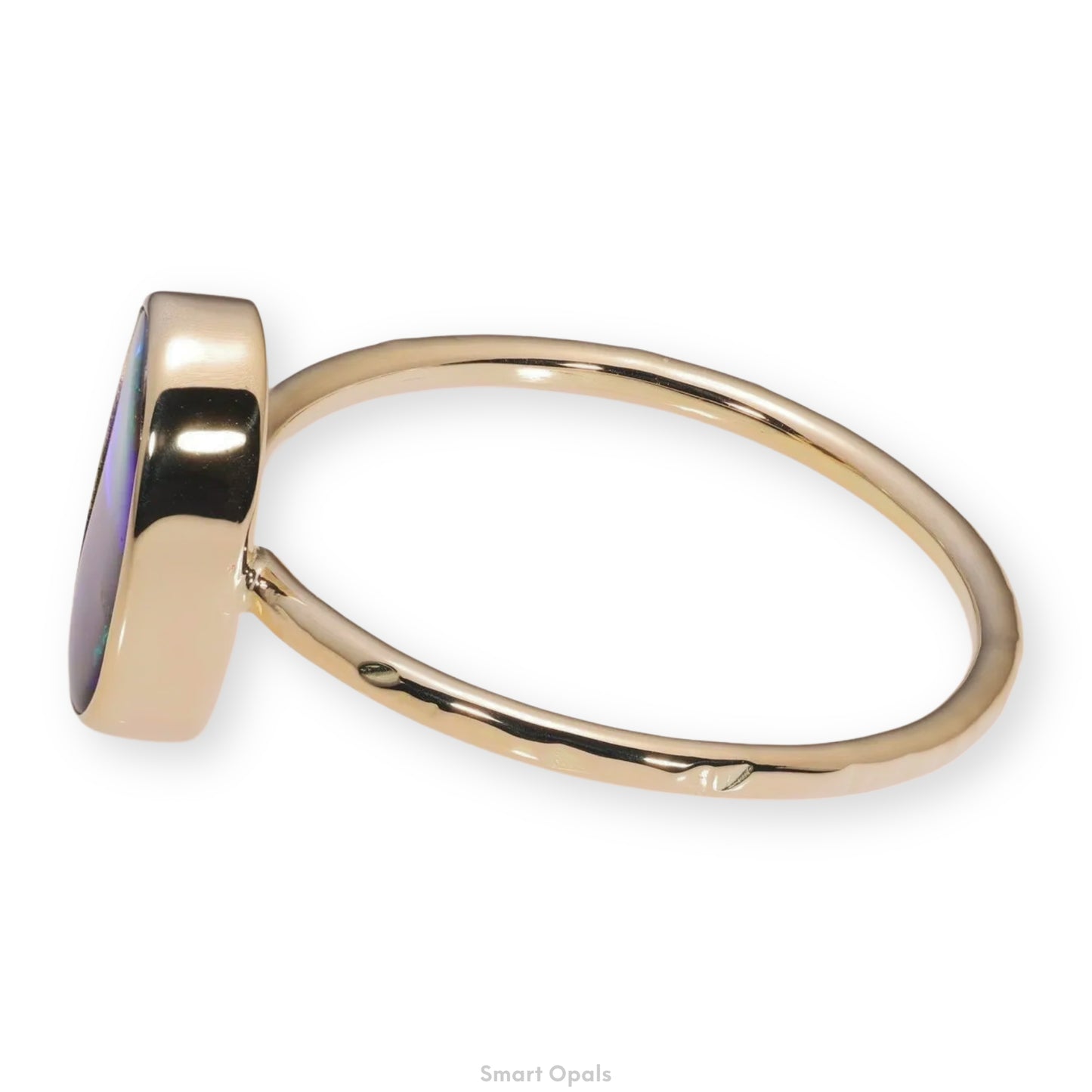 Atoll Boulder Opal 14K Gold Ring 27243