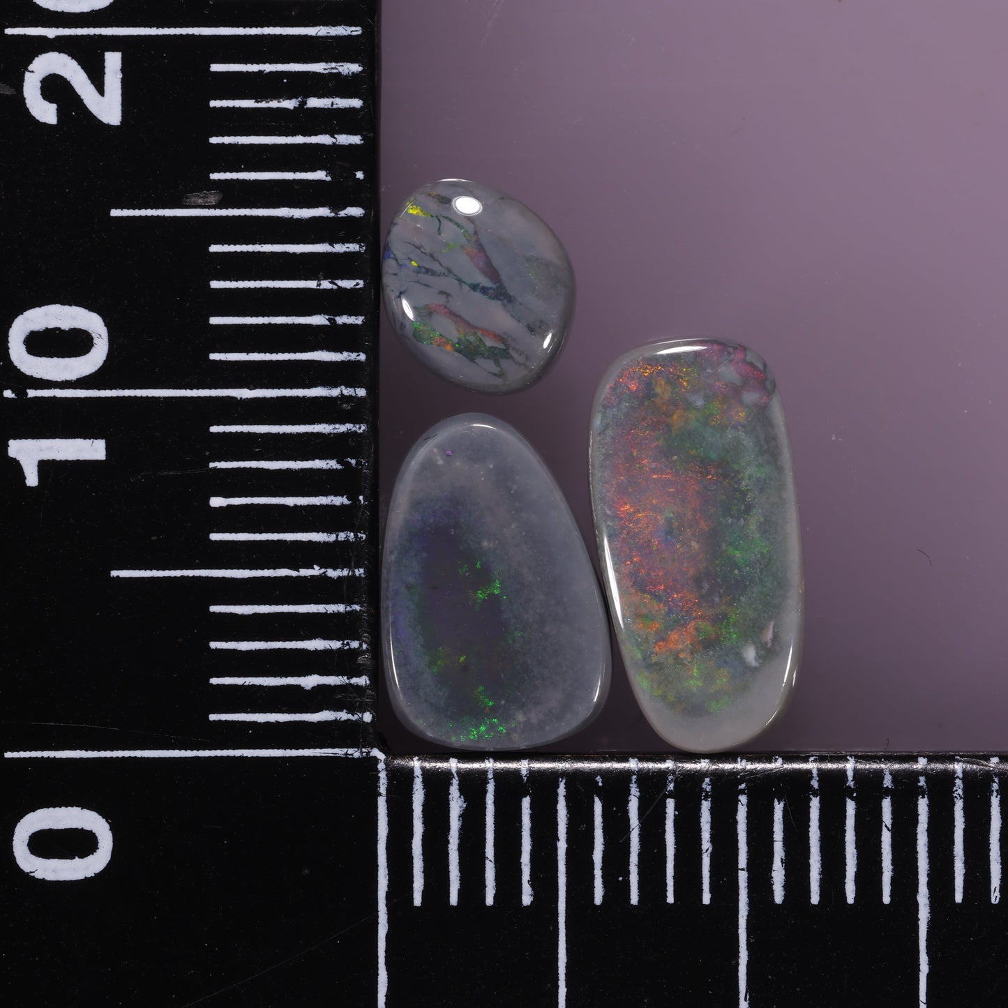 Lightning Ridge Set 3.55 cts 29341