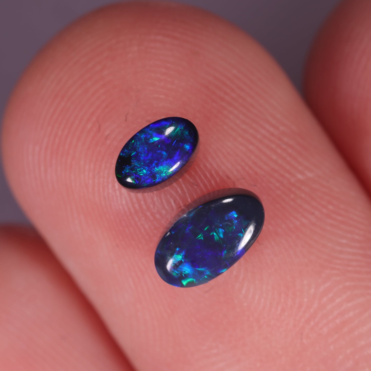 Lightning Ridge Set 0.7 cts 30489