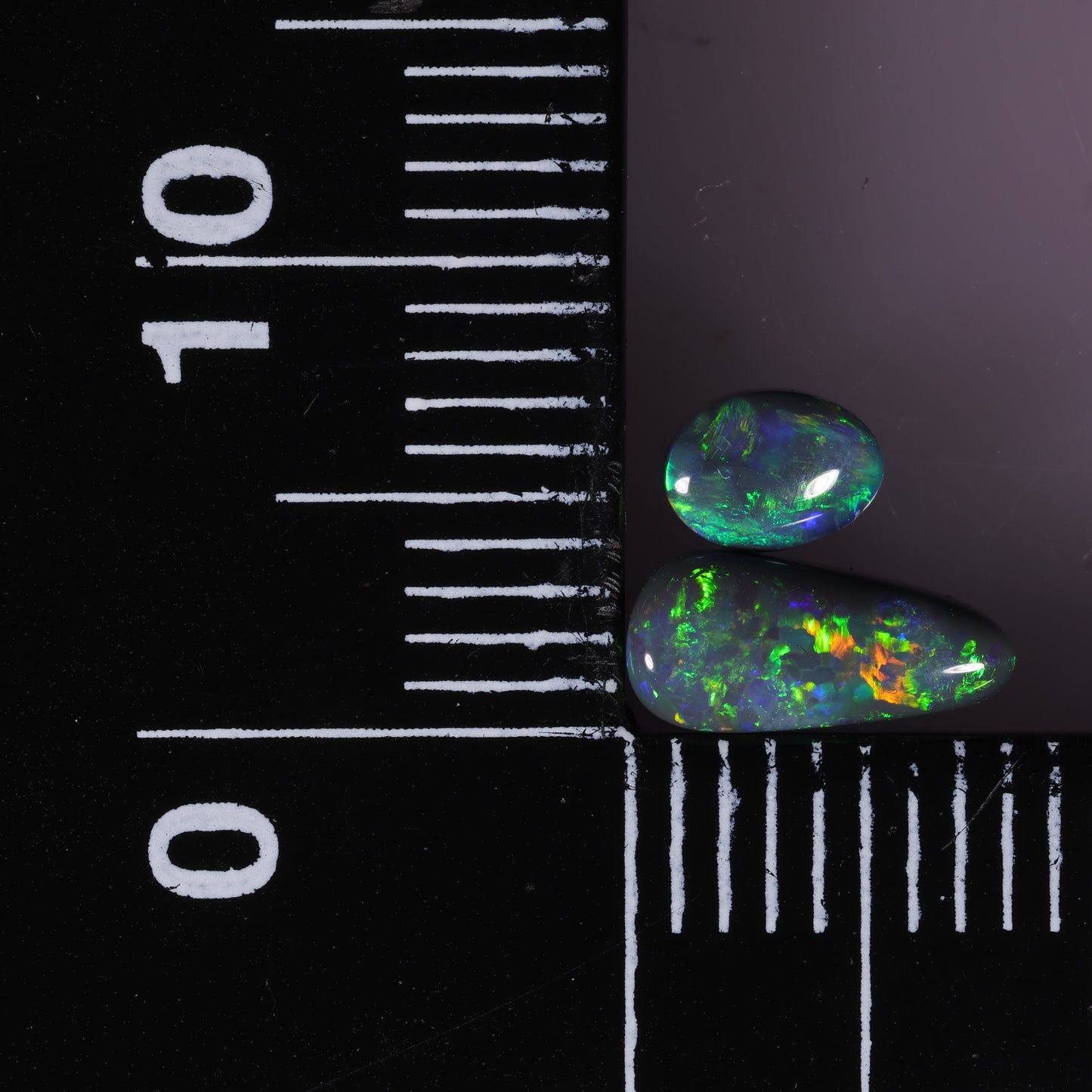 Lightning Ridge Set 0.87 cts 30497