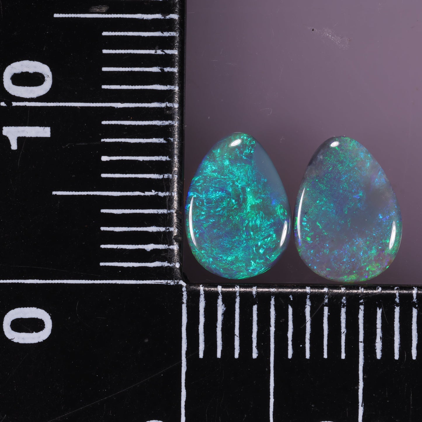 Lightning Ridge Pair 1.42 cts 31221