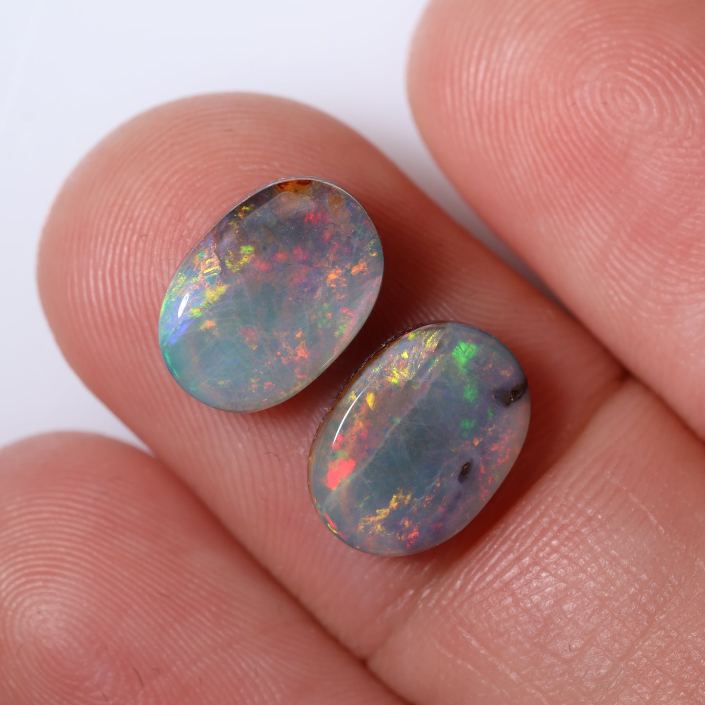 Boulder Opal Pair 3.89 cts 33629