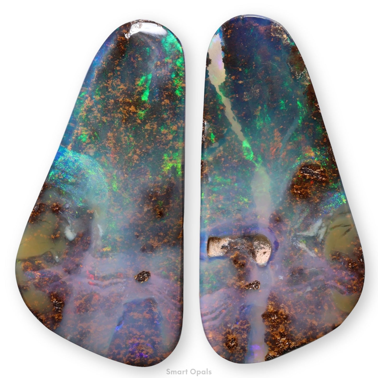Boulder Opal Pair 9.83 cts 33632