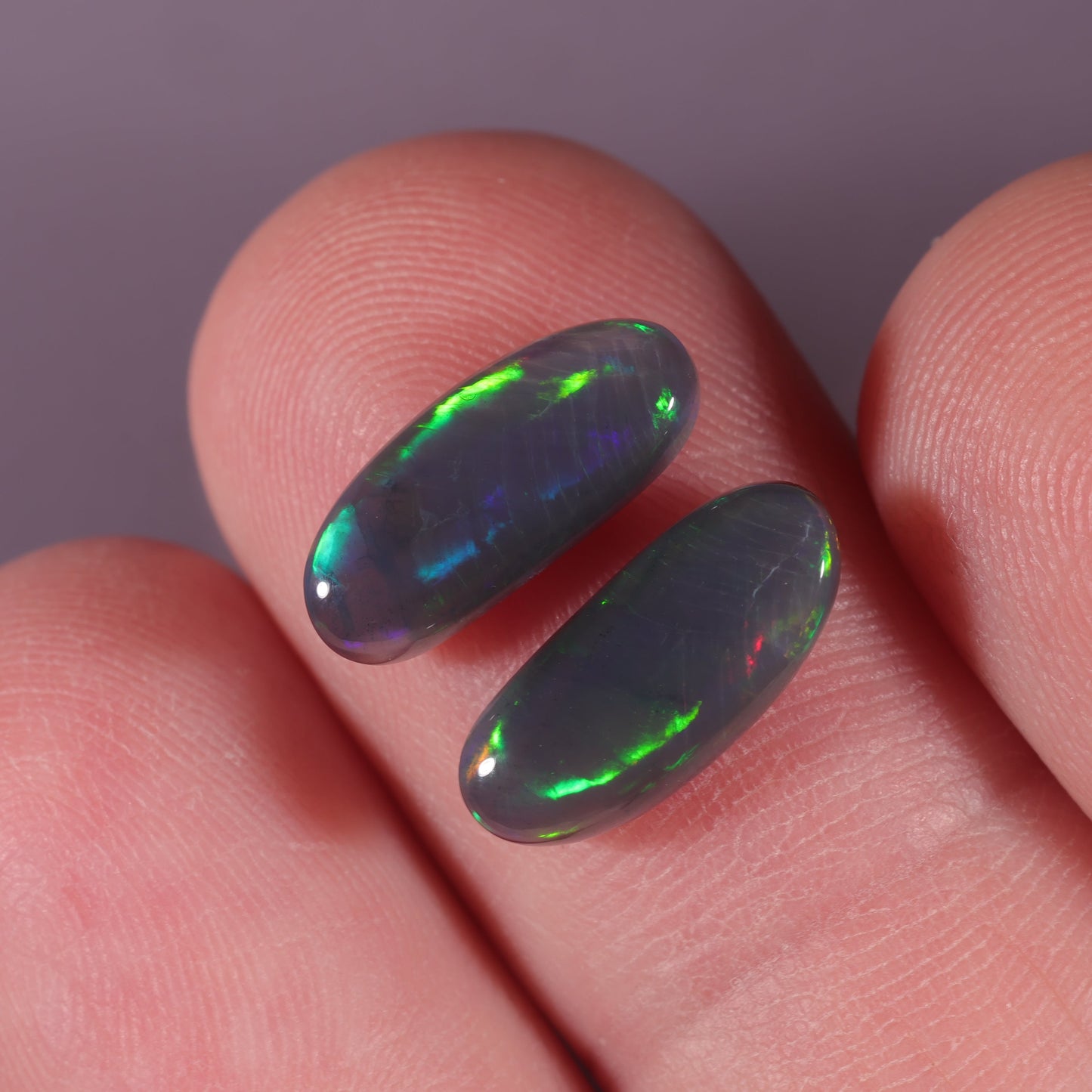 Lightning Ridge Pair 3.9 cts 33814