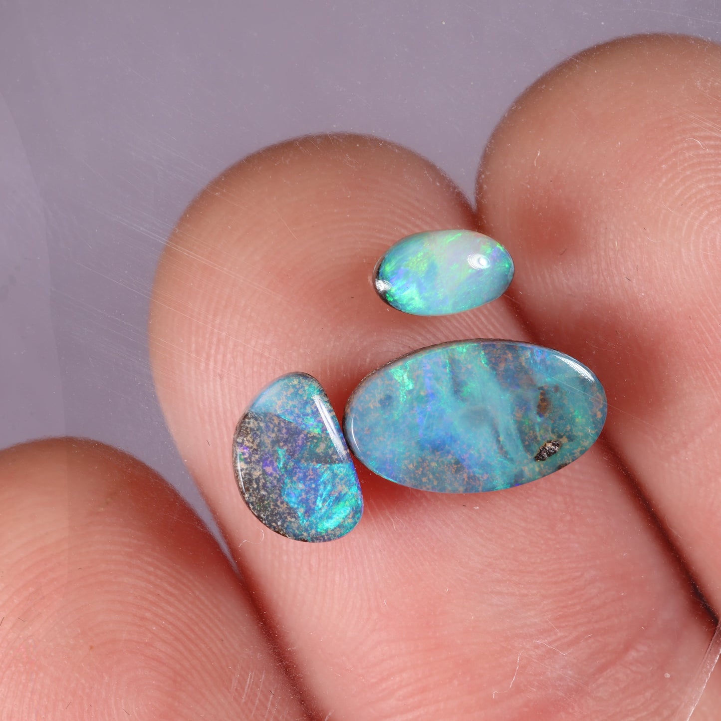 Boulder Opal Set 2.34 cts 34596
