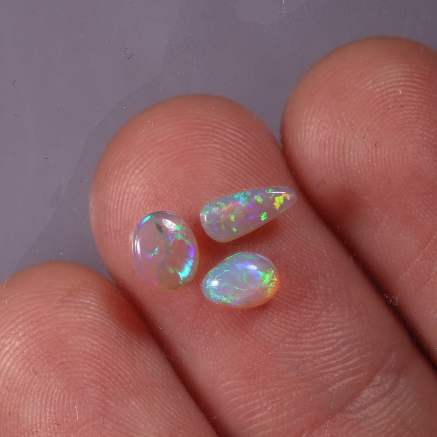 Lightning Ridge Set 0.87 cts 34671