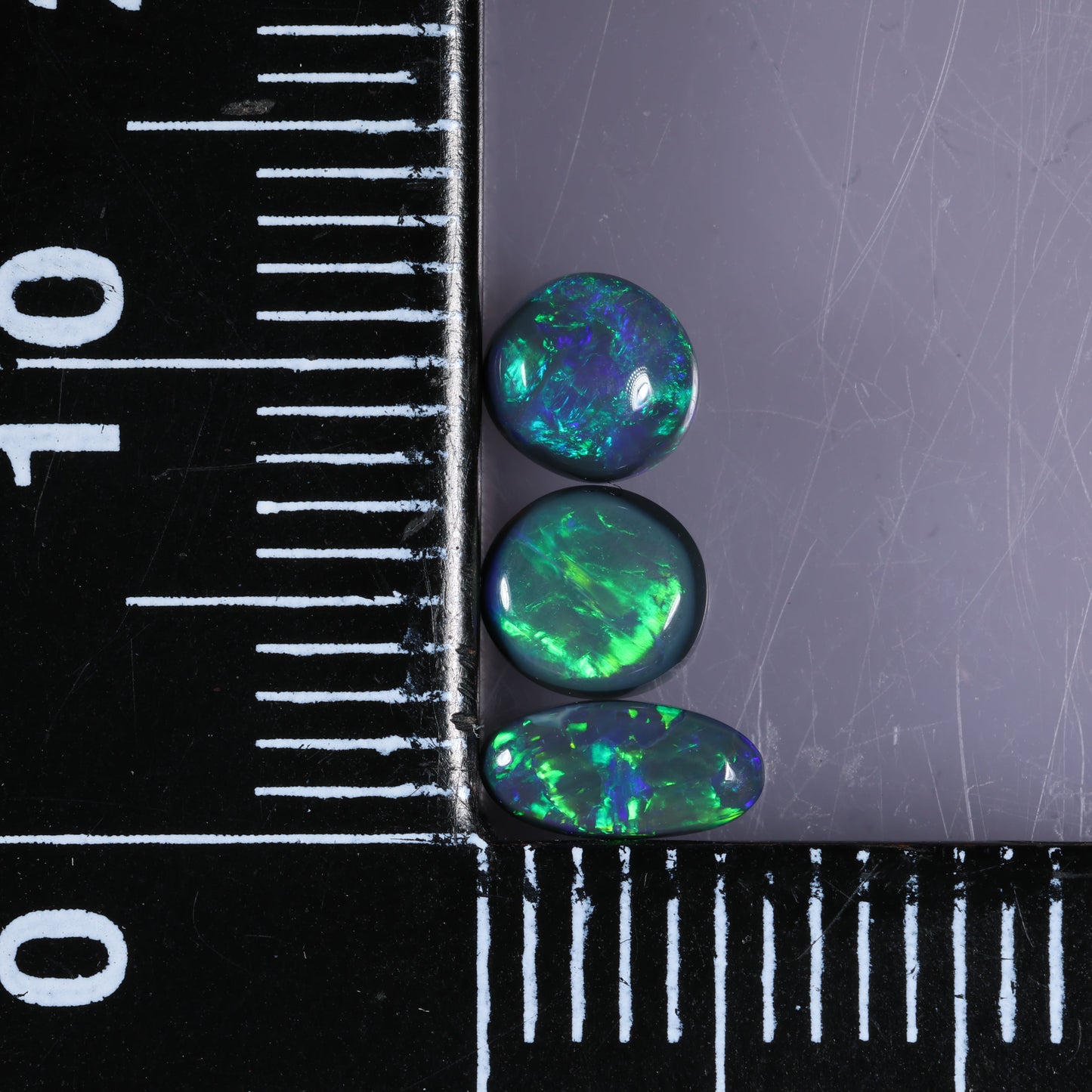 Lightning Ridge Set 0.93 cts 34687