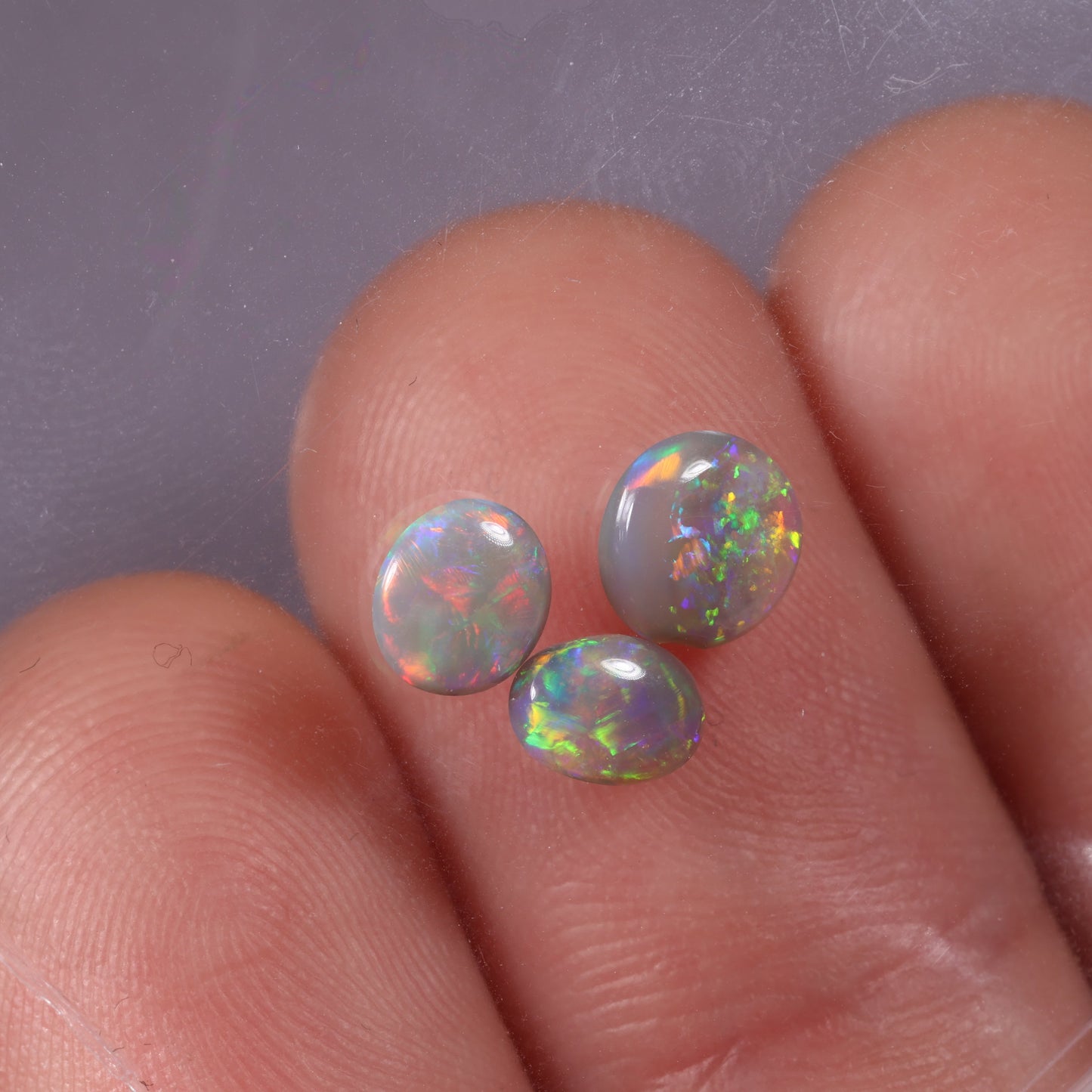 Lightning Ridge Set 0.95 cts 34692
