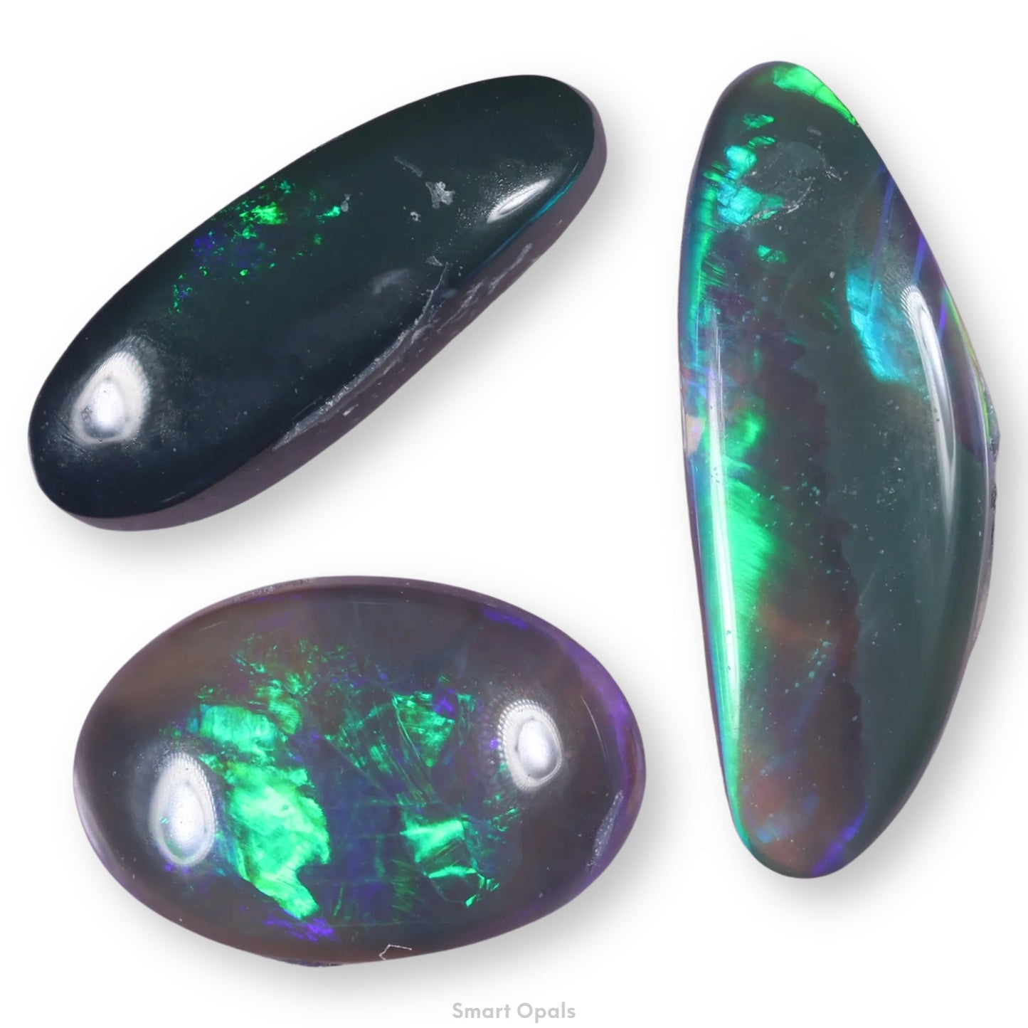 Lightning Ridge Set 0.96 cts 34724