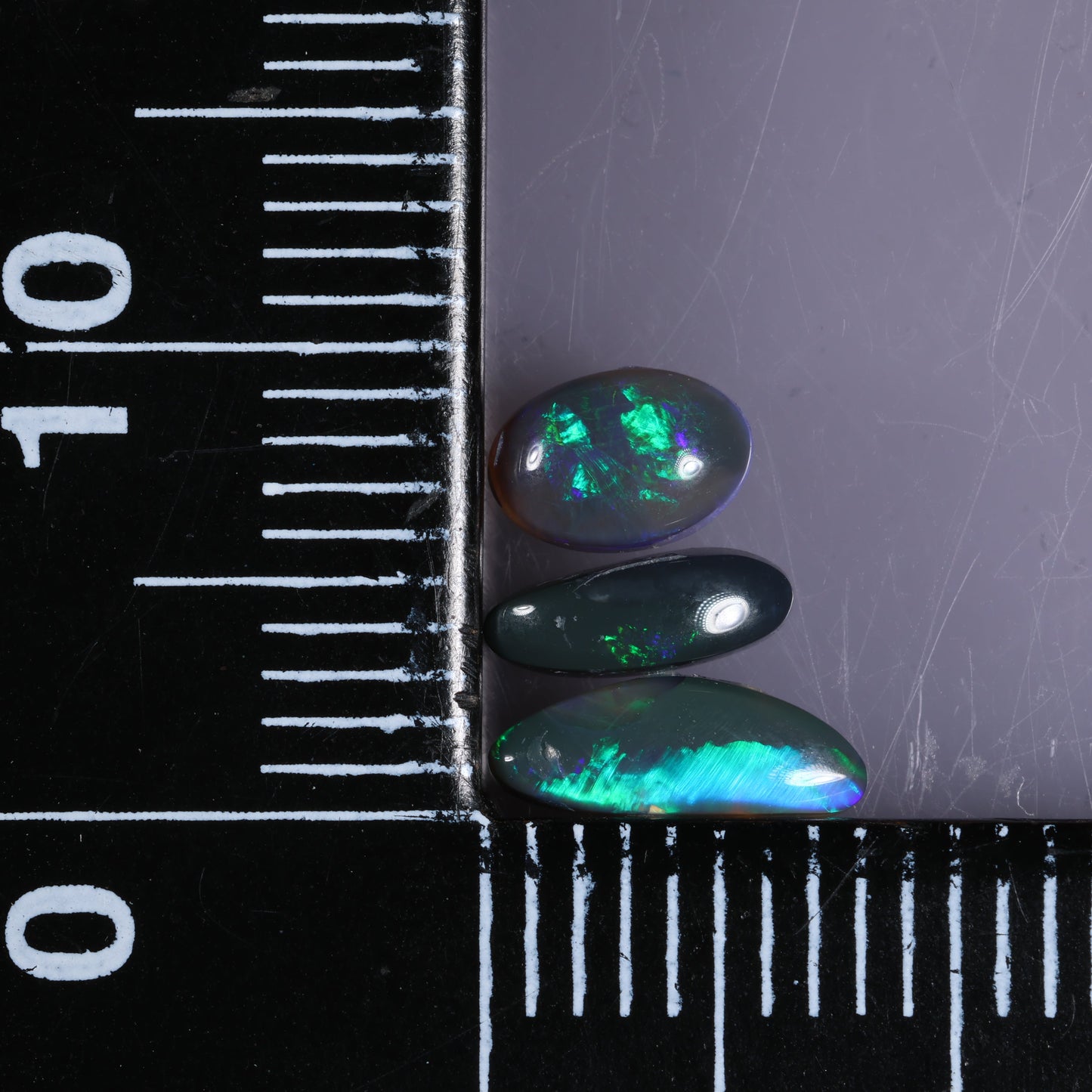 Lightning Ridge Set 0.96 cts 34724
