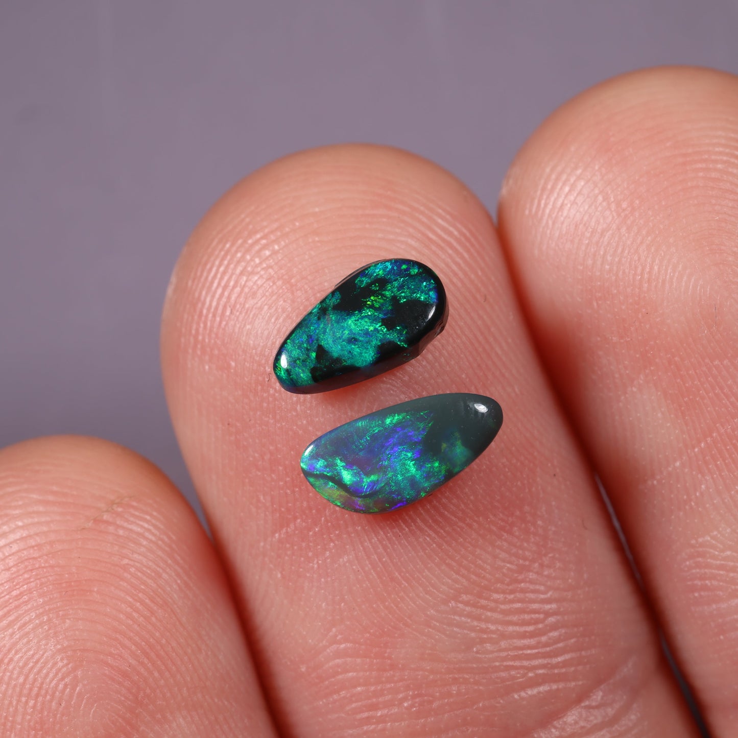 Lightning Ridge Set 0.87 cts 34731