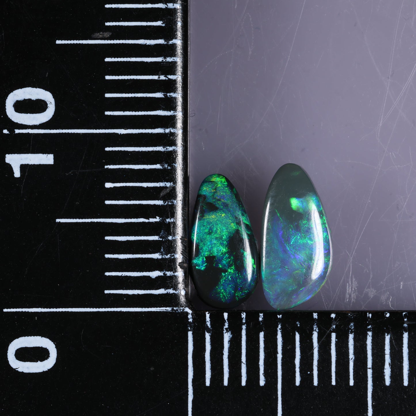 Lightning Ridge Set 0.87 cts 34731
