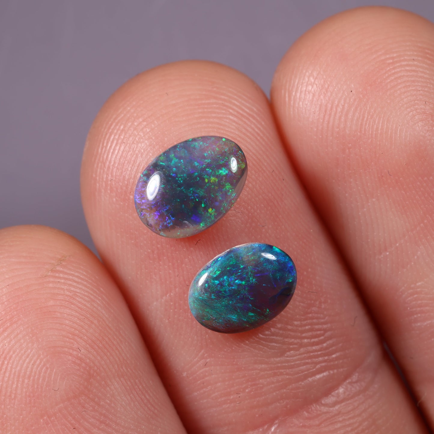 Lightning Ridge Set 1.27 cts 34740