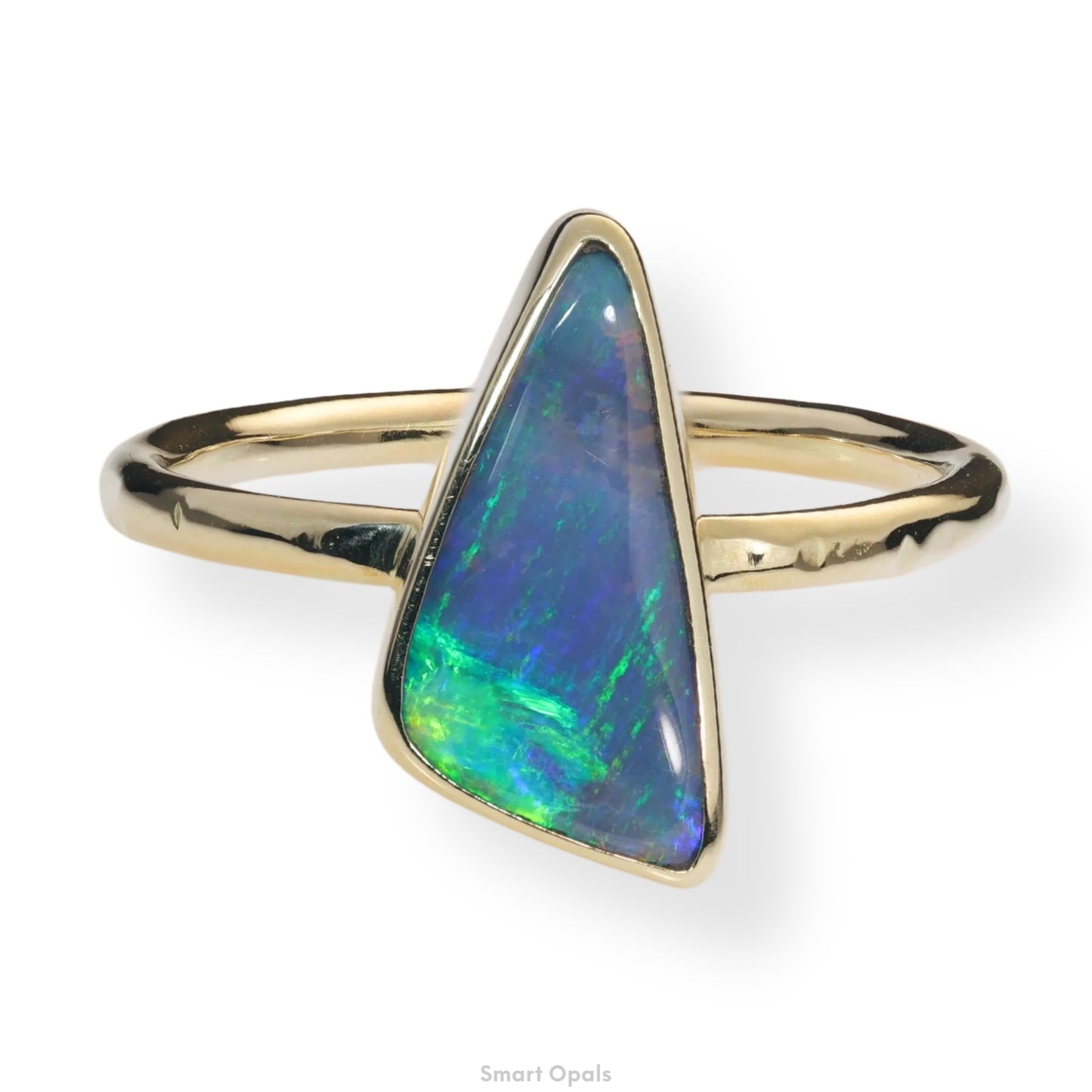 Atoll Boulder Opal 14K Gold Ring 27239