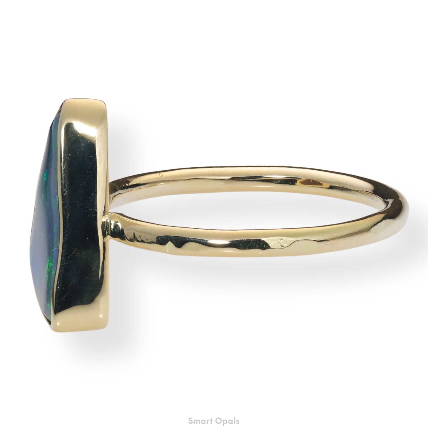 Atoll Boulder Opal 14K Gold Ring 27239