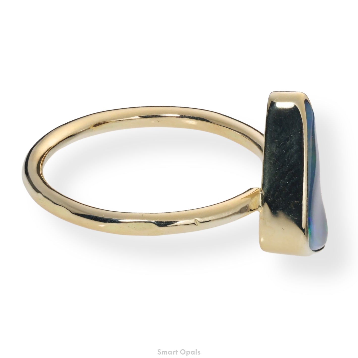 Atoll Boulder Opal 14K Gold Ring 27239