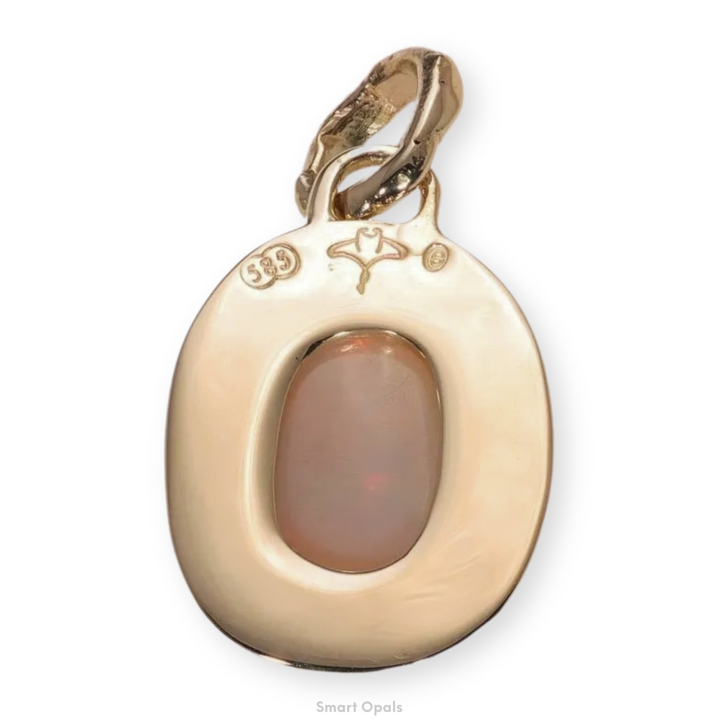 Atoll Lightning Ridge Opal 14K Gold Pendant 27517