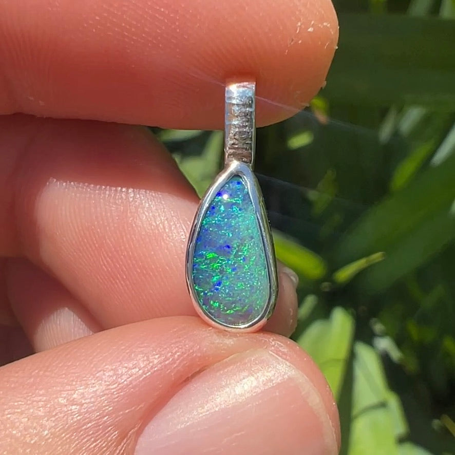 Lightning Ridge Pendant 1.25 cts 27430