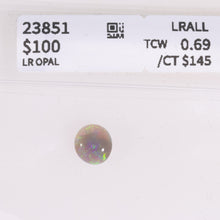 Load image into Gallery viewer, Lightning Ridge Opal 0.69cts 23851
