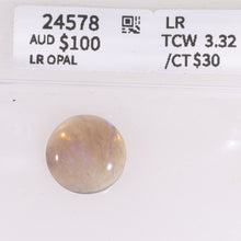 Load image into Gallery viewer, Lightning Ridge Opal 3.32cts 24578
