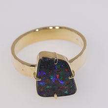 Load image into Gallery viewer, Atoll Boulder Opal 18K Gold Ring 21048
