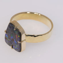 Load image into Gallery viewer, Atoll Boulder Opal 18K Gold Ring 21048
