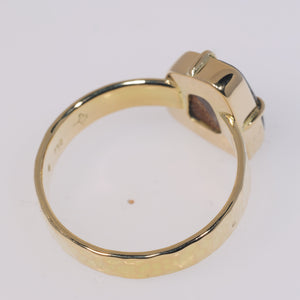 Atoll Boulder Opal 18K Gold Ring 21048