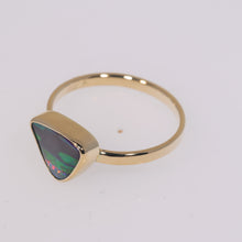 Load image into Gallery viewer, Atoll Boulder Opal 18K Gold Ring 24307
