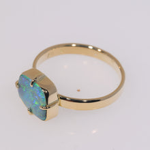 Load image into Gallery viewer, Atoll Boulder Opal 18K Gold Ring 24132
