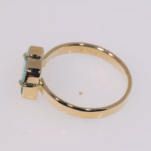 Load image into Gallery viewer, Atoll Boulder Opal 18K Gold Ring 24132

