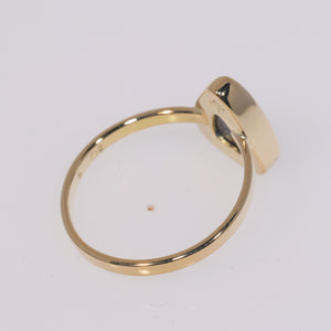 Atoll Boulder Opal 18K Gold Ring 23975