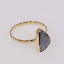 Load image into Gallery viewer, Atoll Boulder Opal 18K Gold Ring 23975

