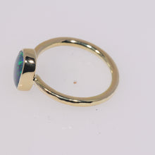Load image into Gallery viewer, Atoll Lightning Ridge Opal 14K Gold Ring 27247

