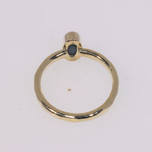 Load image into Gallery viewer, Atoll Lightning Ridge Opal 14K Gold Ring 27245
