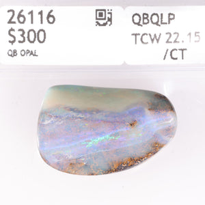 Boulder Opal 22.15cts 26116
