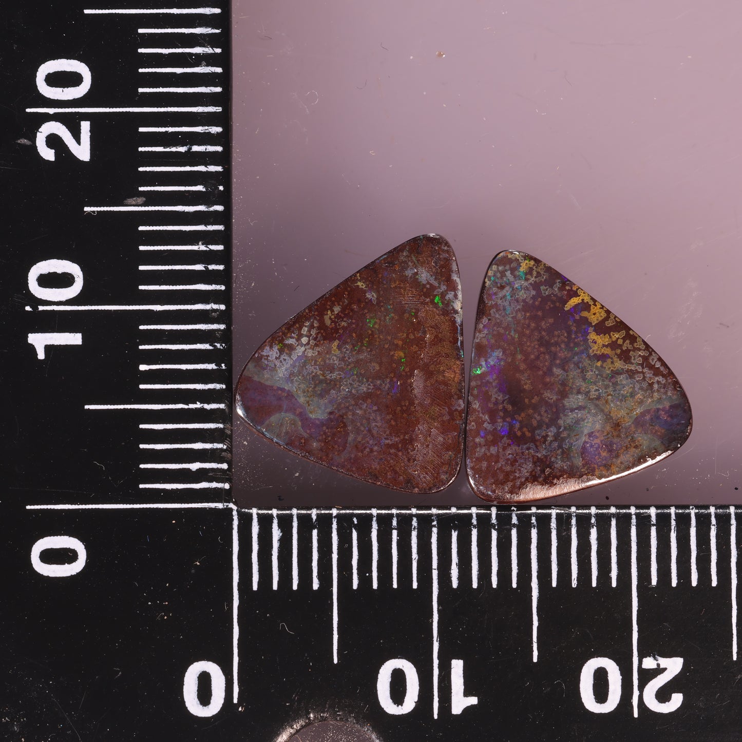 Boulder Opal Pair 7.12cts 28932