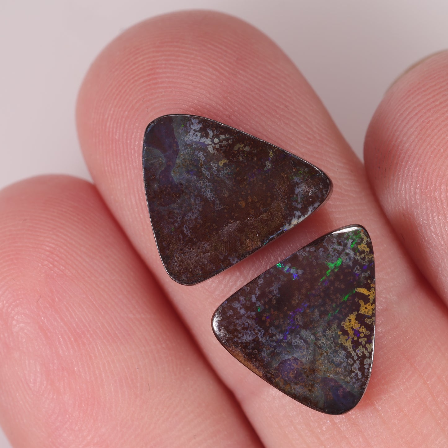 Boulder Opal Pair 7.12cts 28932