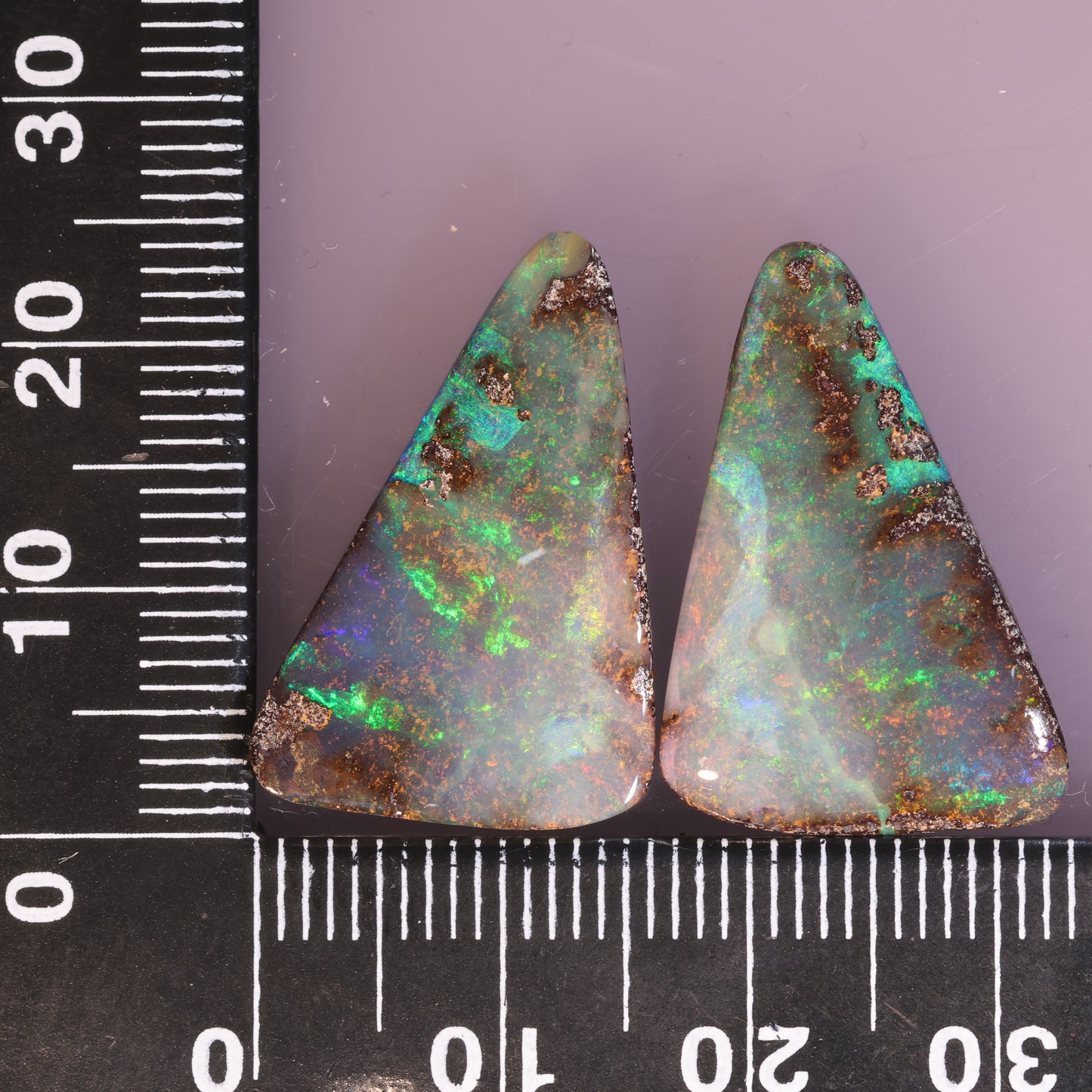 Boulder Opal Pair 21.65cts 24362