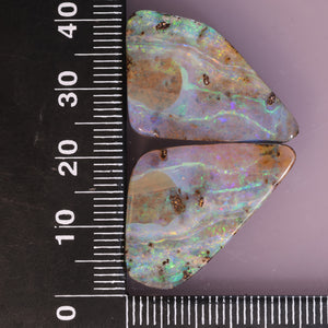 Boulder Opal Pair 32.86cts 25632