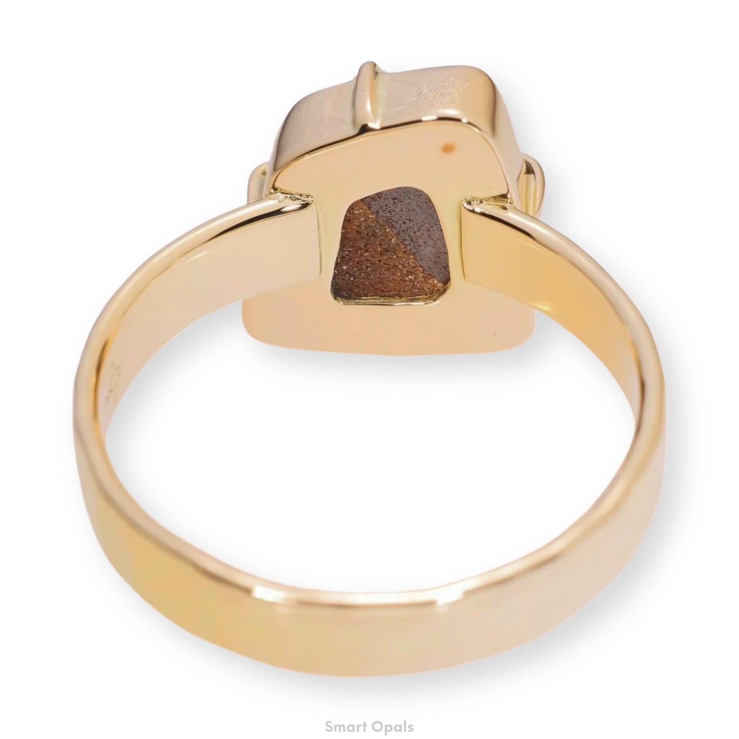 Atoll Boulder Opal 18K Gold Ring 21048