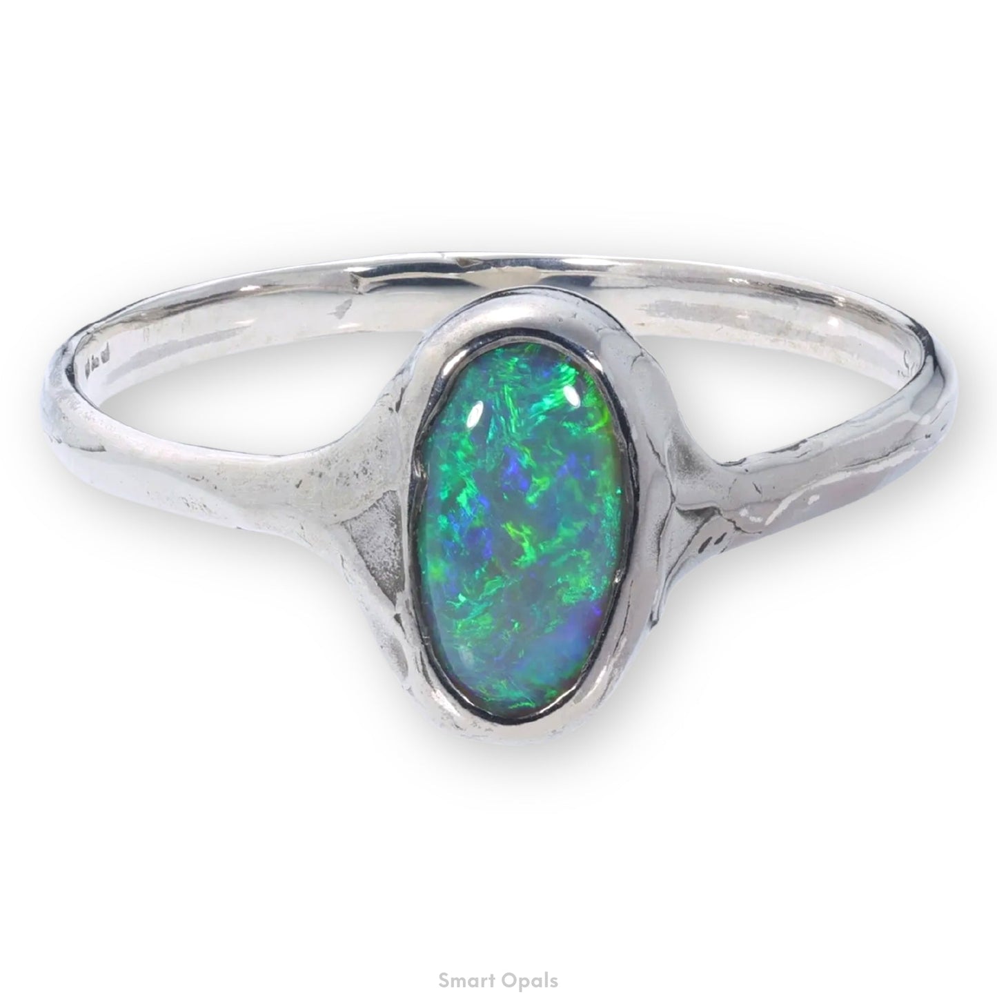 Lightning Ridge Ring 0.71 cts 23047