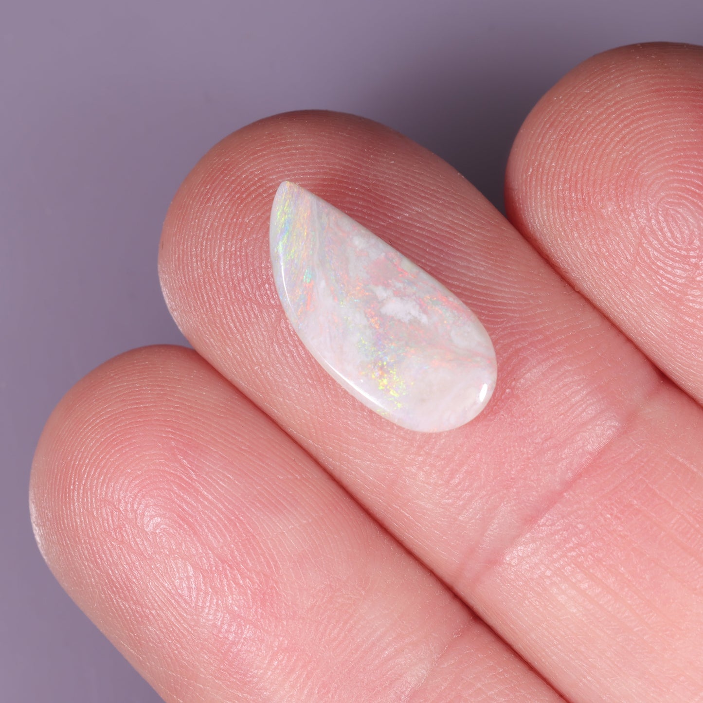 Coober Pedy White Opal 1.36 cts 23555