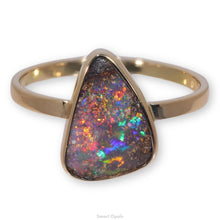 Load image into Gallery viewer, Atoll Boulder Opal 18K Gold Ring 23975
