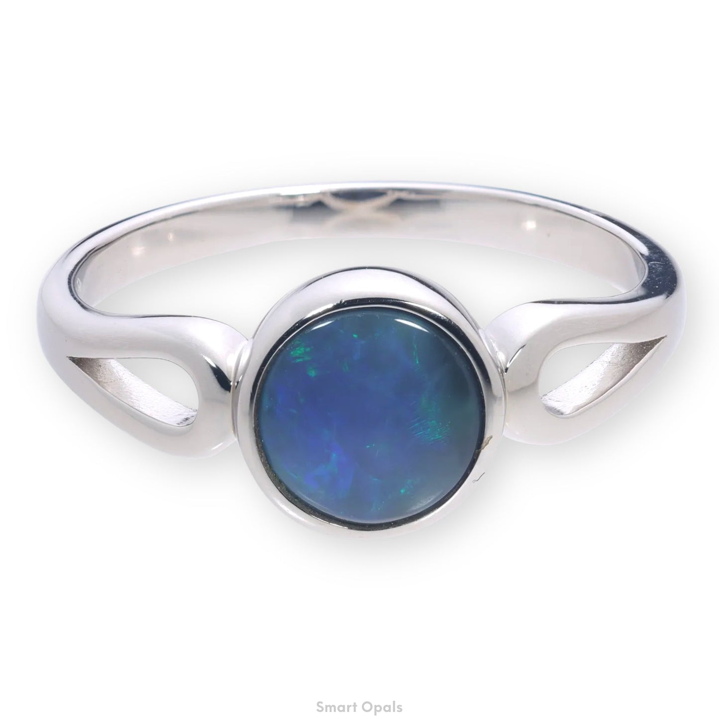 Lightning Ridge Ring 0.79 cts 25091