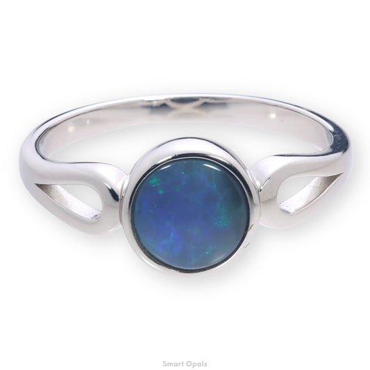 Lightning Ridge Ring 0.79 cts 25091