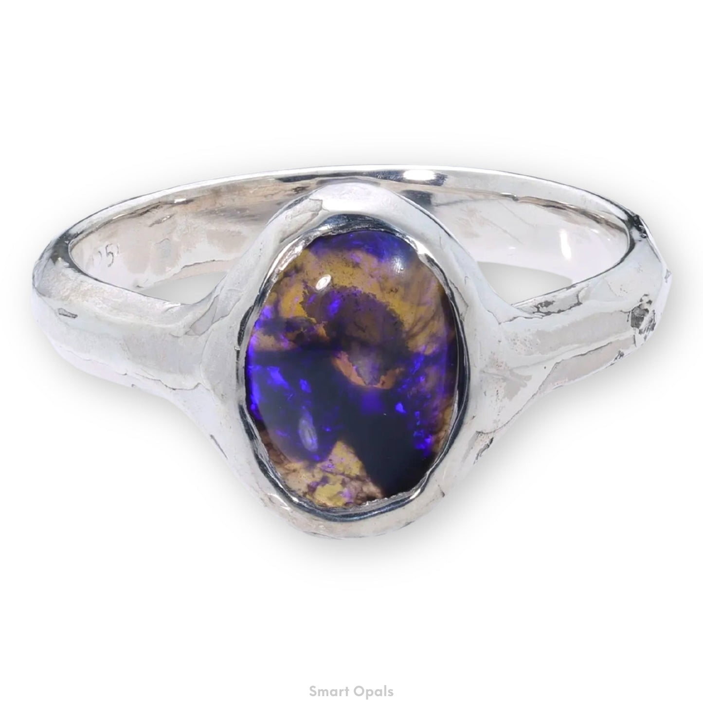Lightning Ridge Ring 0.94 cts 26475