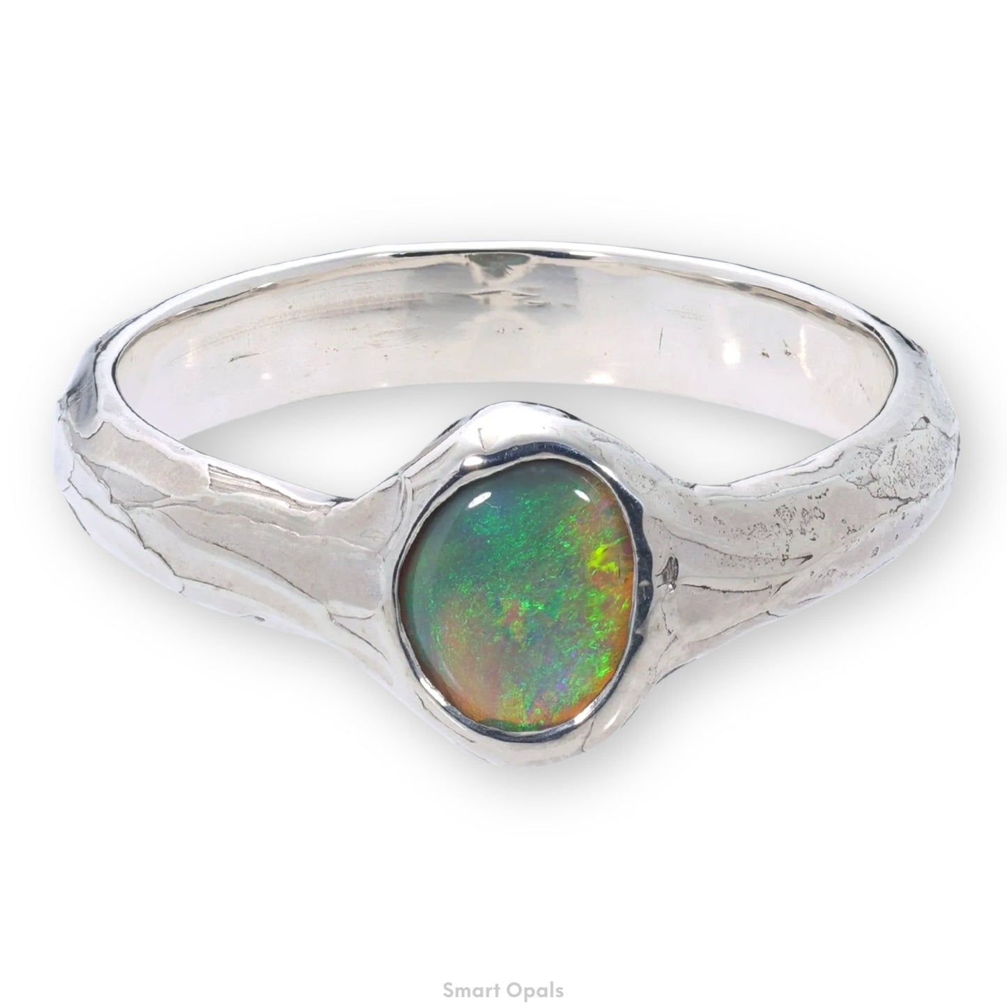 Lightning Ridge Ring 0.75 cts 26498